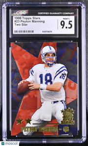 1999 Topps Stars Peyton Manning Two Star #23 CGC 9.5 Indianapolis Colts
