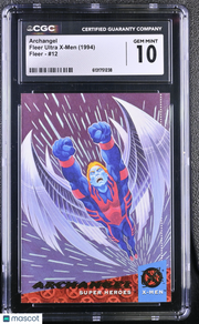 1994 Fleer Ultra X-Men Archangel #12 CGC 10