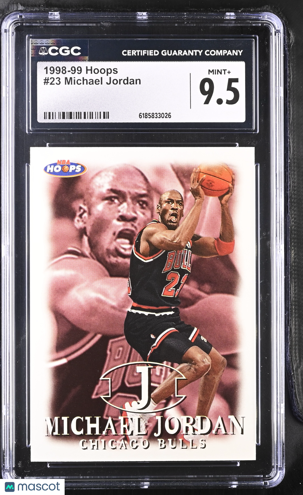 1998-99 Hoops Michael Jordan #23 CGC 9.5 Chicago Bulls