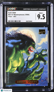 1994 Fleer Marvel Masterpieces Hulk 2099 #51 CGC 9.5