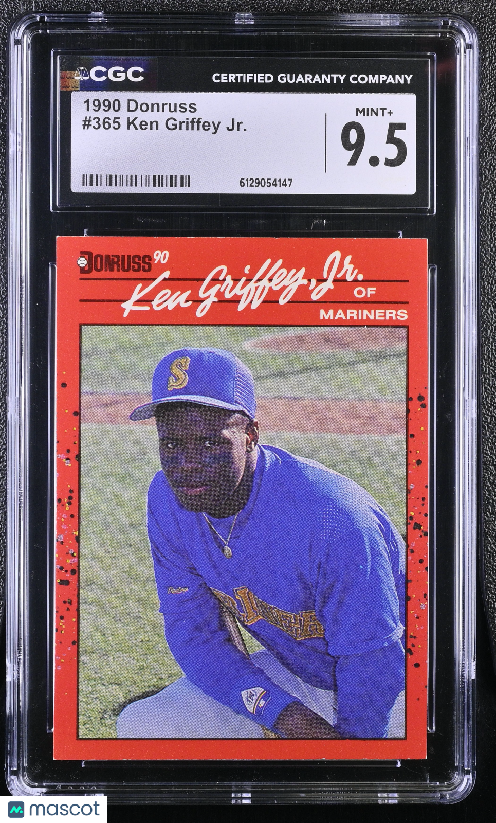 1990 Donruss Ken Griffey Jr. #365 CGC 9.5 Seattle Mariners
