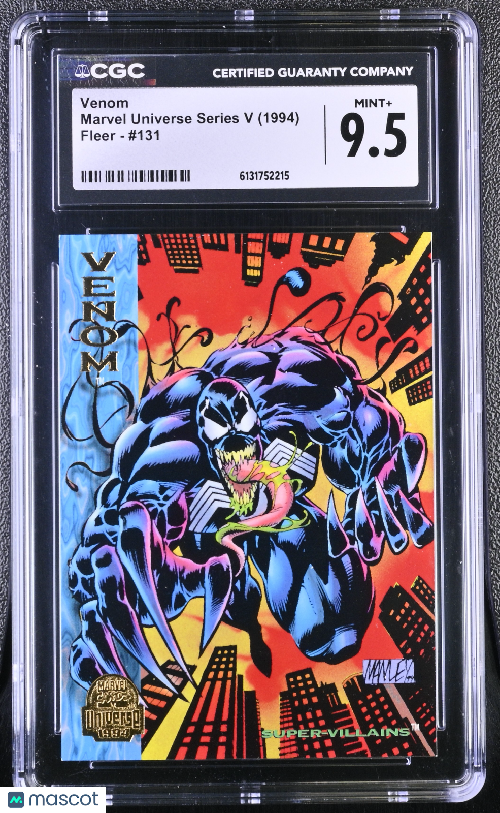 1994 Fleer Marvel Universe Series V Venom #131 CGC 9.5