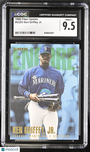 1996 Fleer Update Ken Griffey Jr. #U223 CGC 9.5 Seattle Mariners