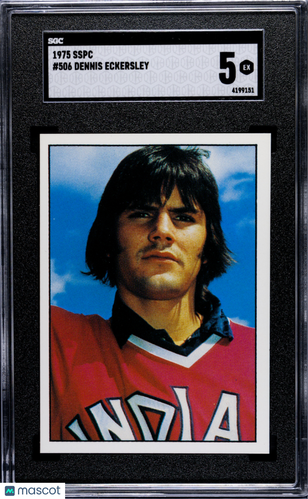 1975 Sspc Dennis Eckersley #506 SGC 5