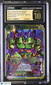 2020 Dragon Ball Super Ultimate Life Form Cell Perfection CGC 10 XD3-10 Pristine