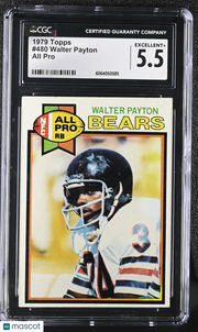 1979 Topps Walter Payton All Pro #480 CGC 5.5 Chicago Bears