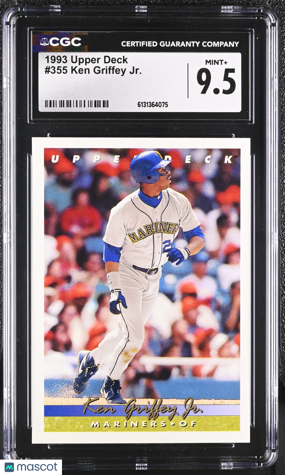 1993 Upper Deck Ken Griffey Jr. #355 CGC 9.5 Seattle Mariners