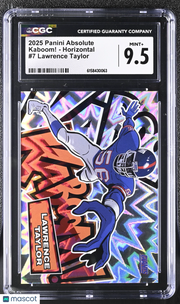 2025 Panini Absolute Lawrence Taylor Kaboom! - Horizontal #7 CGC 9.5 Giants