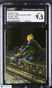 1994 Skybox Ultraverse Master Series Solitaire Flash UltraFlash Foil #U1 CGC 9.5