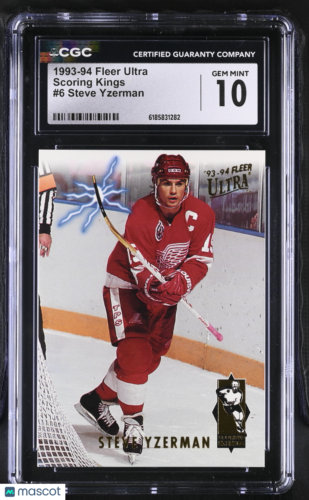 1993-94 Fleer Ultra Steve Yzerman Scoring Kings #6 CGC 10 Detroit Red Wings