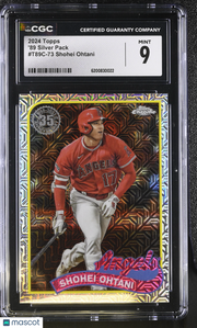 2024 Topps Shohei Ohtani '89 Silver Pack #T89C-73 CGC 9 Los Angeles Angels
