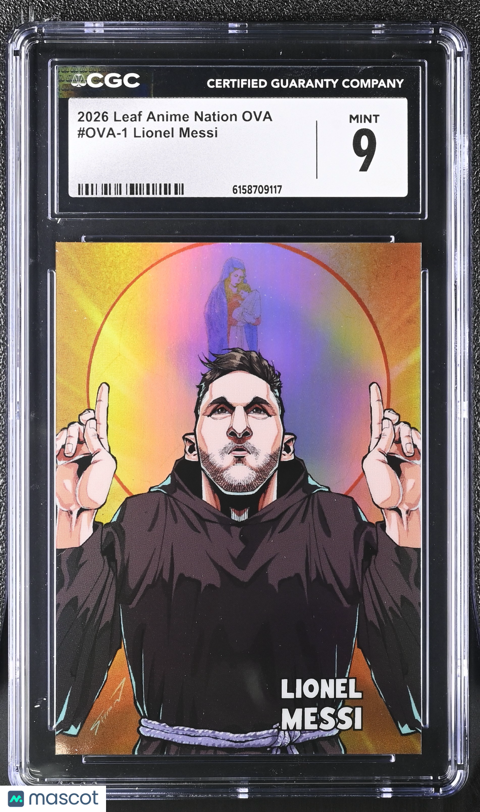 2026 Leaf Anime Nation Ova Lionel Messi #OVA-1 CGC 9