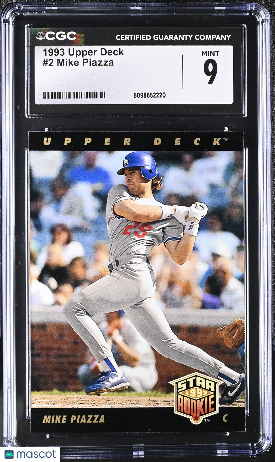 1993 Upper Deck Mike Piazza #2 CGC 9