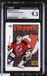 1995-96 Score Martin Brodeur #323 CGC 9.5 New Jersey Devils