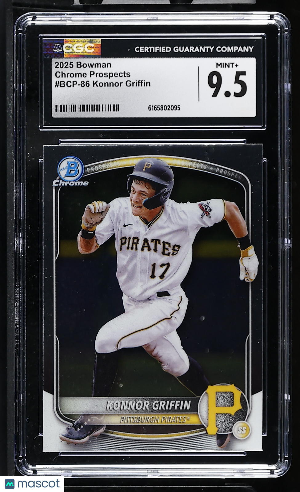 2025 Bowman Konnor Griffin Chrome Prospects #BCP-86 CGC 9.5