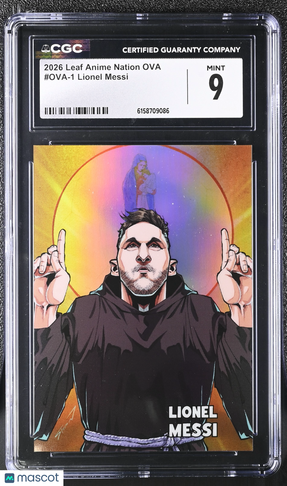 2026 Leaf Anime Nation Ova Lionel Messi #OVA-1 CGC 9
