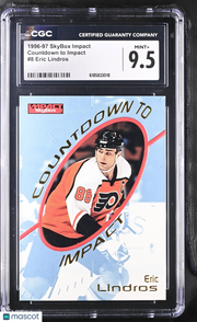 1996-97 Skybox Impact Eric Lindros Countdown to Impact #8 CGC 9.5 Flyers