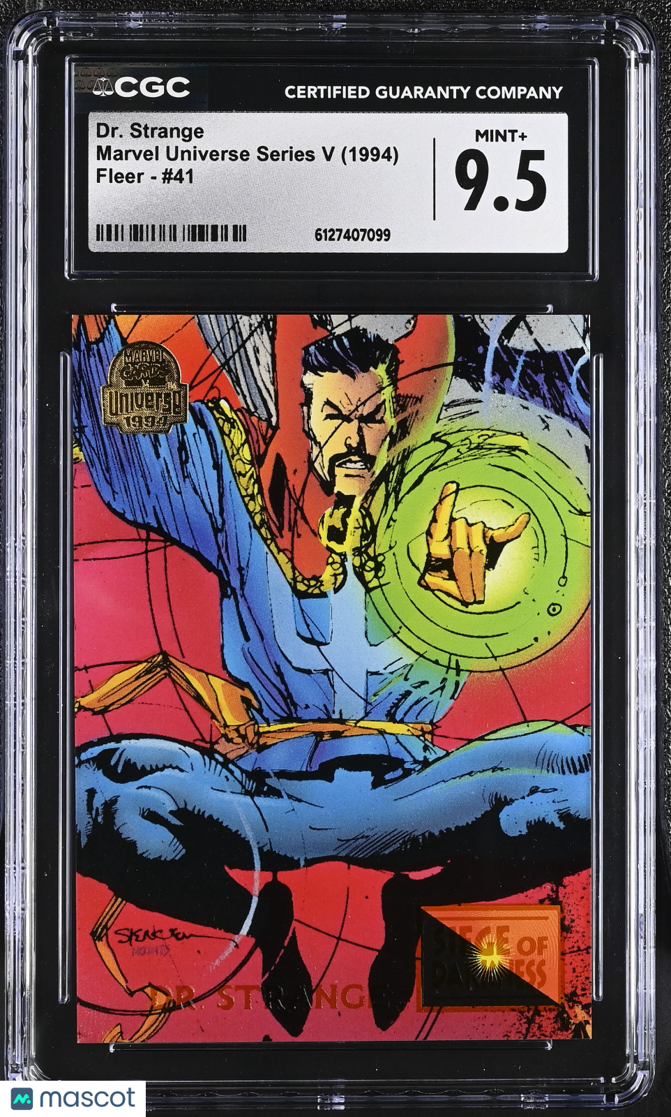 1994 Fleer Marvel Universe Series V Dr. Strange #41 CGC 9.5