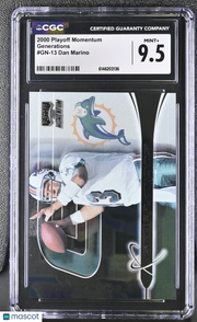 2000 Playoff Momentum Dan Marino Generations #GN-13 CGC 9.5 Miami Dolphins