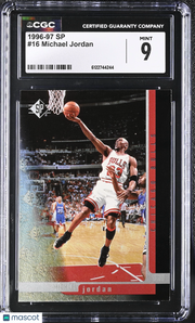 1996-97 SP Michael Jordan #16 CGC 9 Chicago Bulls