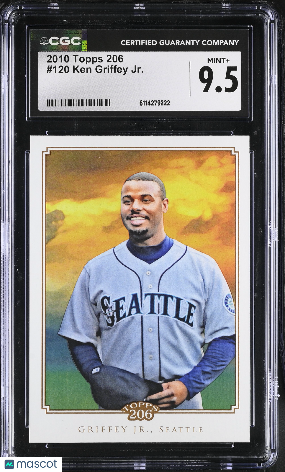 2010 Topps 206 Ken Griffey Jr. #120 CGC 9.5 Seattle Mariners