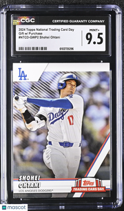 2024 Topps National Trading Card Day Shohei Ohtani #NTCD-GWP2 CGC 9.5 Dodgers