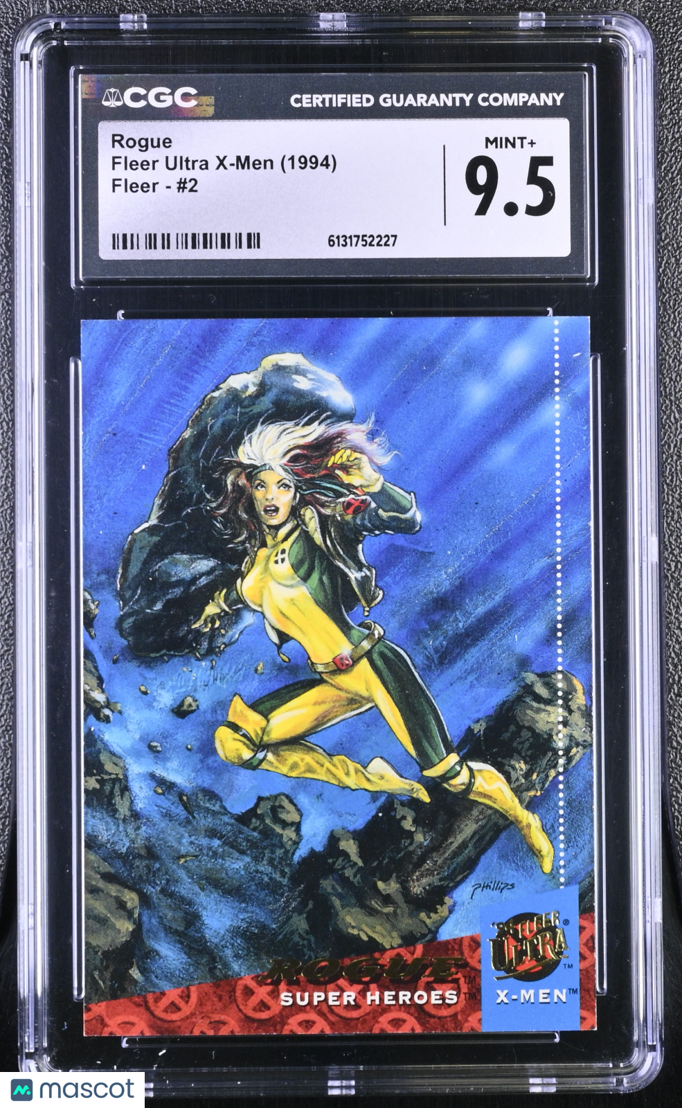 1994 Fleer Ultra X-Men Rogue #2 CGC 9.5