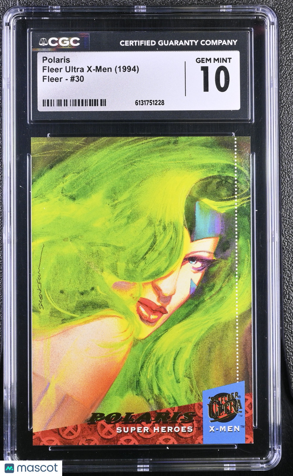 1994 Fleer Ultra X-Men Polaris #30 CGC 10