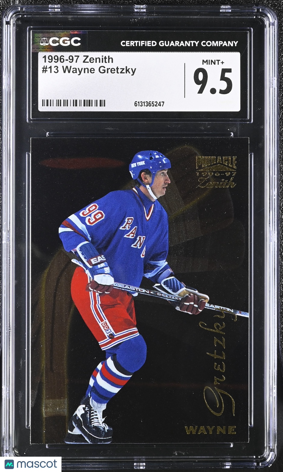 1996-97 Zenith Wayne Gretzky #13 CGC 9.5 New York Rangers