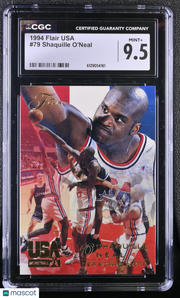 1994 Flair Usa Shaquille O'Neal #79 CGC 9.5