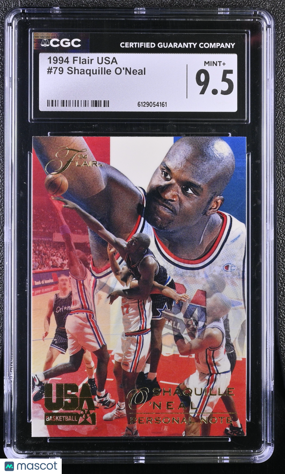 1994 Flair Usa Shaquille O'Neal #79 CGC 9.5