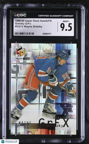 1999-00 Upper Deck Hologrfx Wayne Gretzky GrFx #GG12 CGC 9.5 New York Rangers