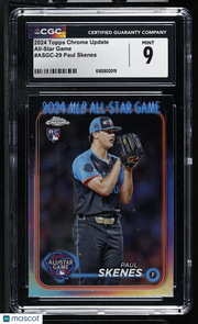 2024 Topps Chrome Update Paul Skenes Rookie All-Star Game #ASGC-29 CGC 9 Pirates