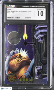 1995 Fleer Ultra X-Men All-Chromium Cable #21 CGC 10
