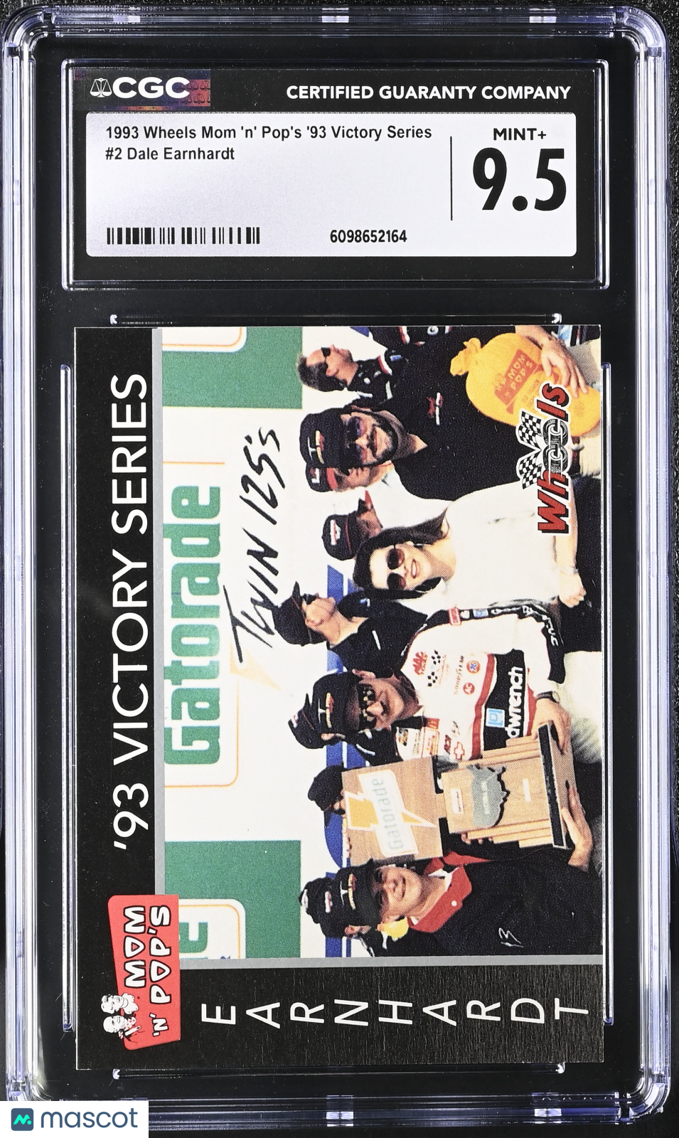 1993 Wheels Mom 'N' Pop's '93 Victory Series Dale Earnhardt #2 CGC 9.5