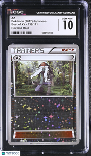 2017 Pokemon Best Of Xy AZ Reverse Holo Japanese 138/171 CGC 10 #138/171
