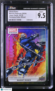 2024 Marvel Platinum Ghost Rider #179 Rainbow Color Wheel CGC 9.5