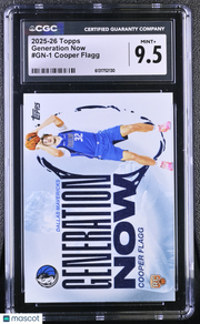 2025-26 Topps Cooper Flagg Rookie Generation Now #GN-1 CGC 9.5 Dallas Mavericks