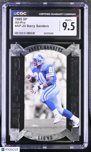 1995 SP Barry Sanders Gold All-Pro #AP-20 CGC 9.5 Detroit Lions