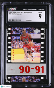 1998 Upper Deck MJ Living Legend Michael Jordan #52 CGC 9 Chicago Bulls