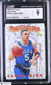 1995-96 Topps Jason Kidd Whiz Kids #WK8 CGC 9