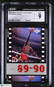 1998 Upper Deck MJ Living Legend Michael Jordan #31 CGC 9 Chicago Bulls