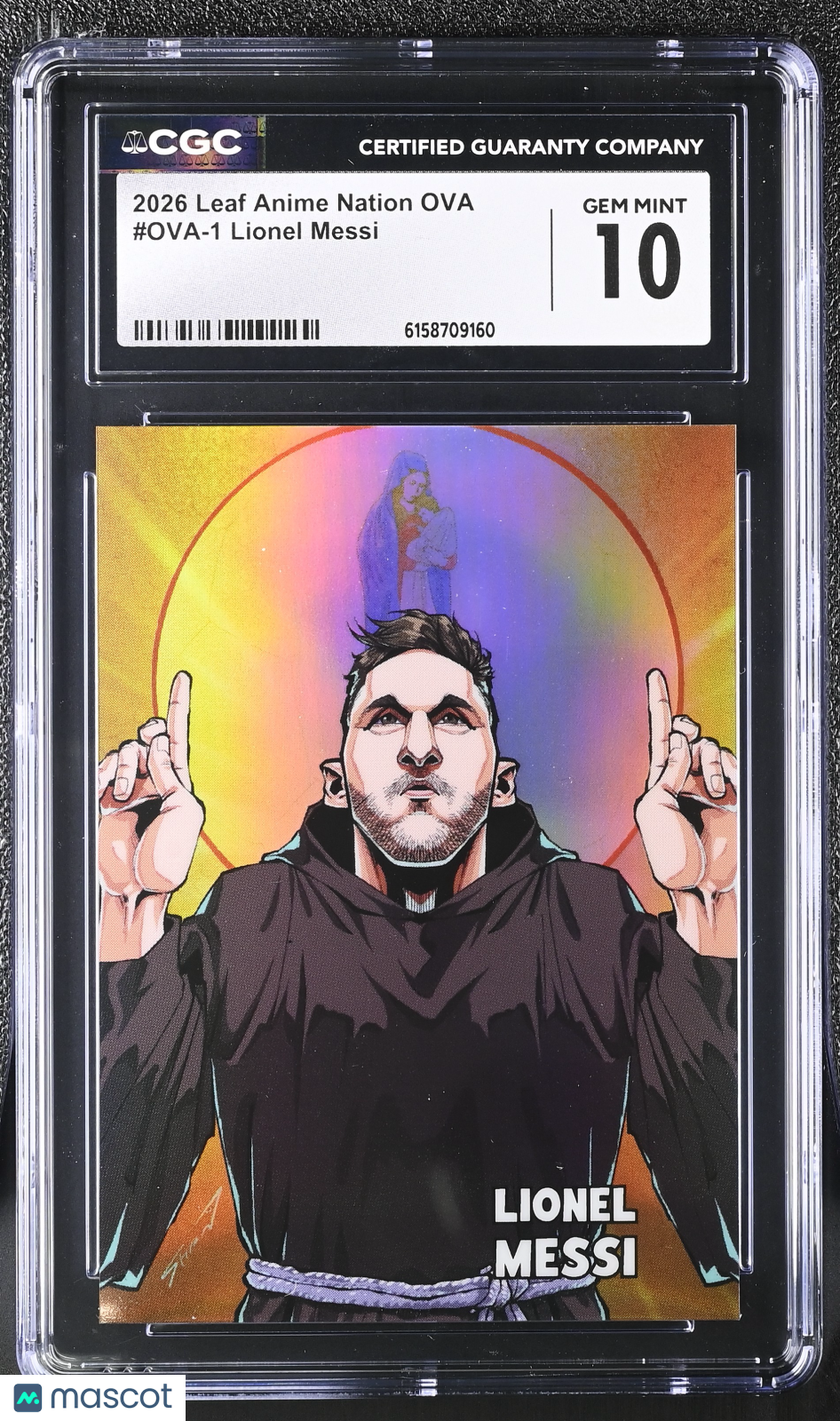 2026 Leaf Anime Nation Ova Lionel Messi #OVA-1 CGC 10