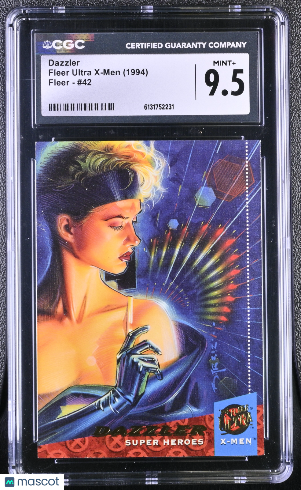 1994 Fleer Ultra X-Men Dazzler #42 CGC 9.5