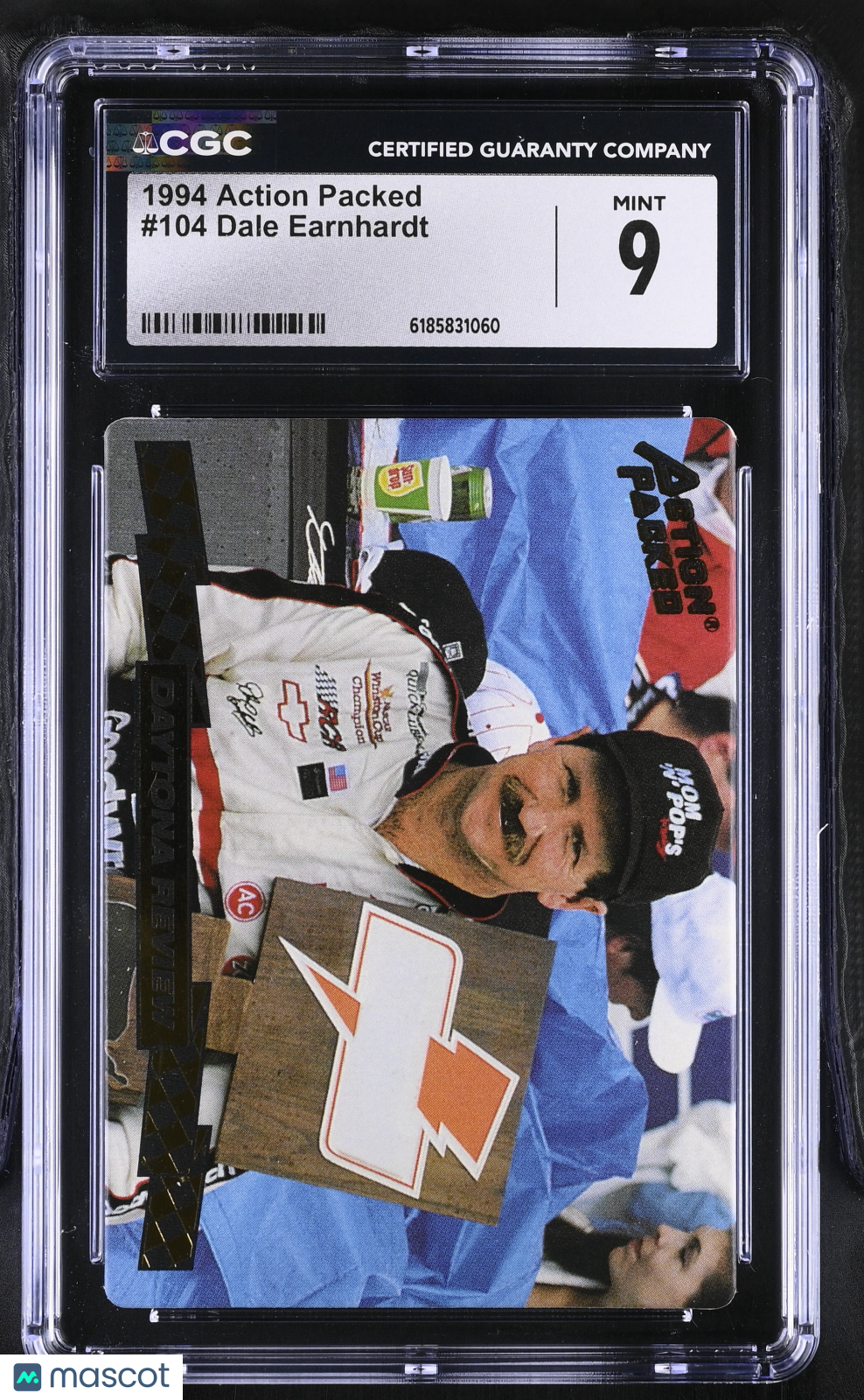 1994 Action Packed Dale Earnhardt #104 CGC 9