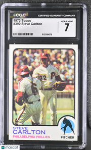 1973 Topps Steve Carlton #300 CGC 7 Philadelphia Phillies