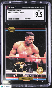 1991 Ringlords Lennox Lewis #10 CGC 9.5