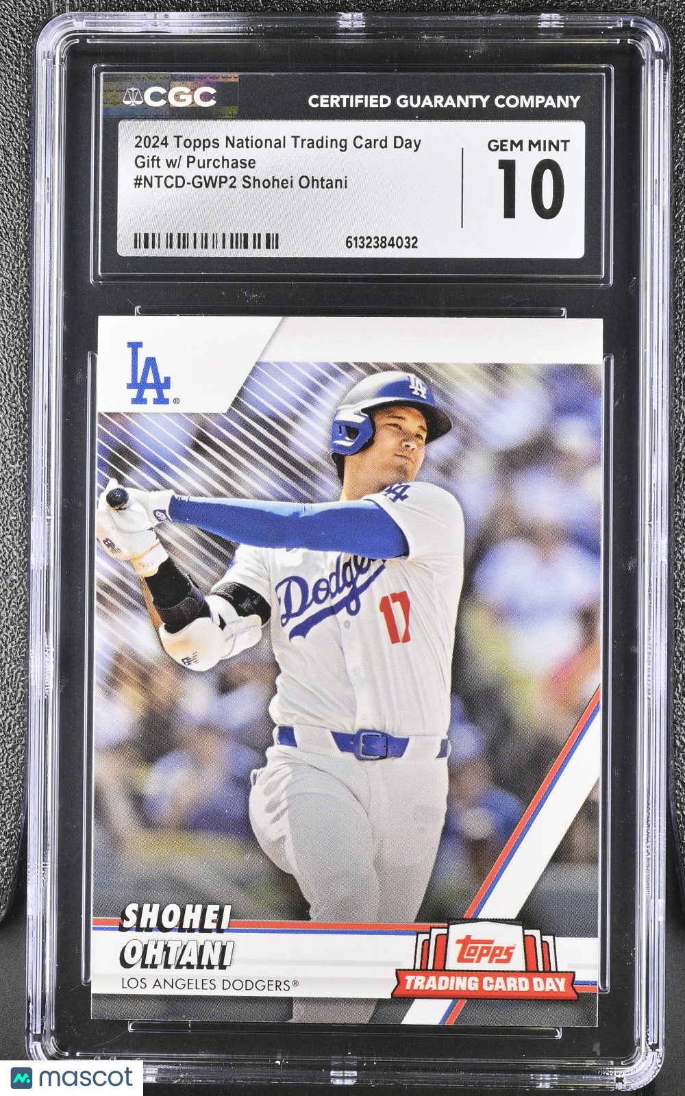 2024 Topps National Trading Card Day Shohei Ohtani #NTCD-GWP2 CGC 10 Dodgers