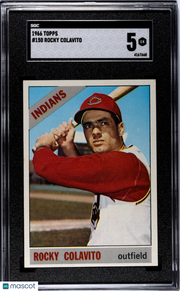 1966 Topps Rocky Colavito #150 SGC 5