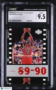 1998 Upper Deck MJ Living Legend Michael Jordan #34 CGC 9.5 Chicago Bulls